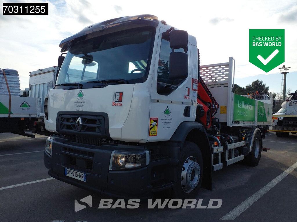 Renault C 320 4X2 Fassi F125.A.1.23 XE Kran Crane Tipper Automatic Euro 6