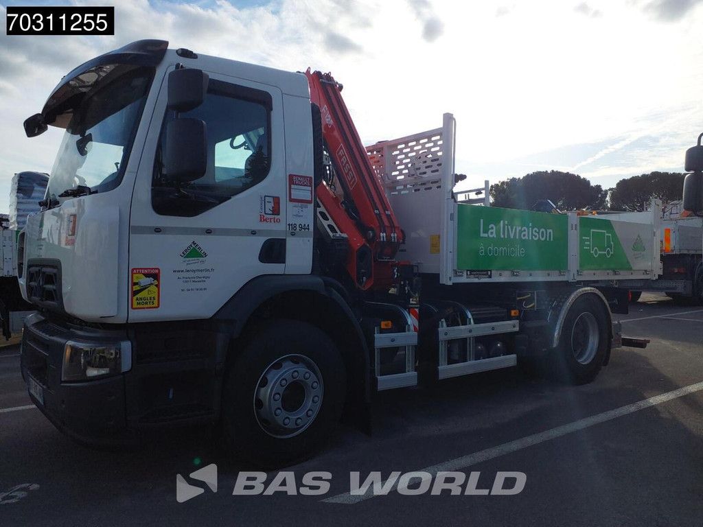 Renault C 320 4X2 Fassi F125.A.1.23 XE Kran Crane Tipper Automatic Euro 6