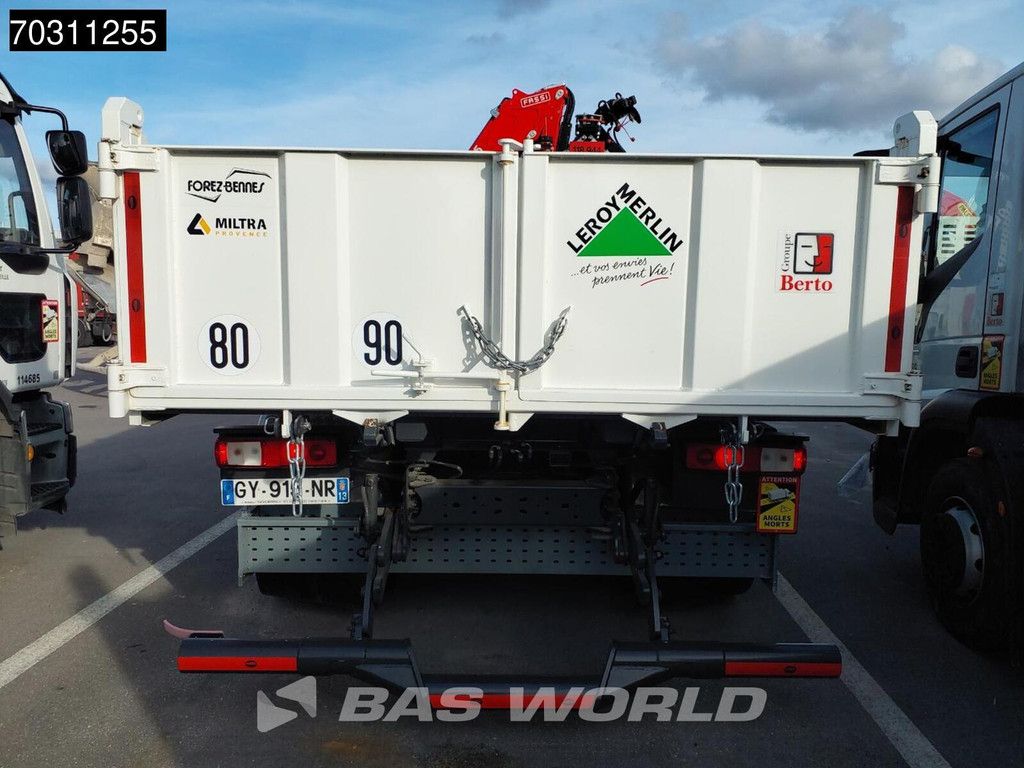 Renault C 320 4X2 Fassi F125.A.1.23 XE Kran Crane Tipper Automatic Euro 6