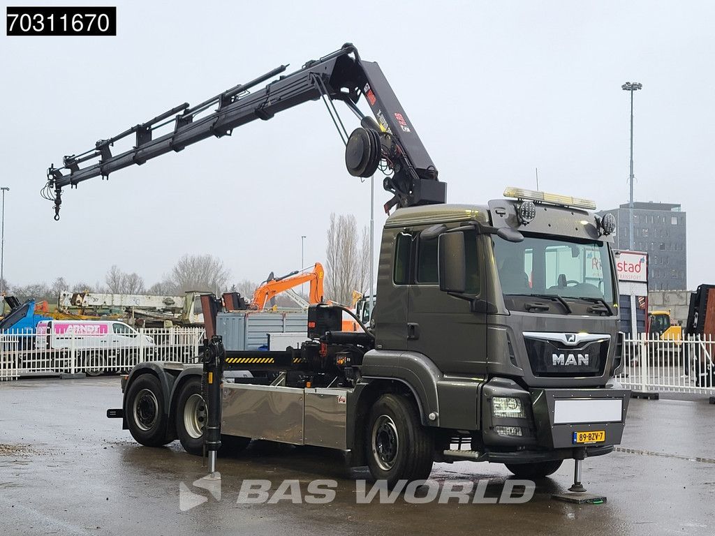 MAN TGS 26.500 6X2 Prepared NL-Truck NEW APK HIAB X-HIPRO 302 E-6 Crane Kran Fifth wheel