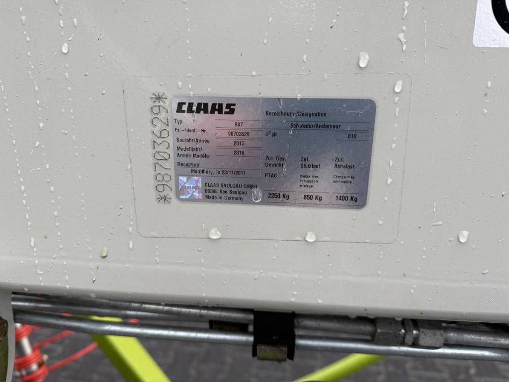 CLAAS Liner 2800 hark