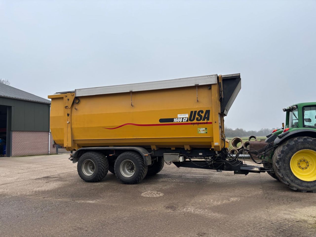 Schuifwagen/ silage wagen