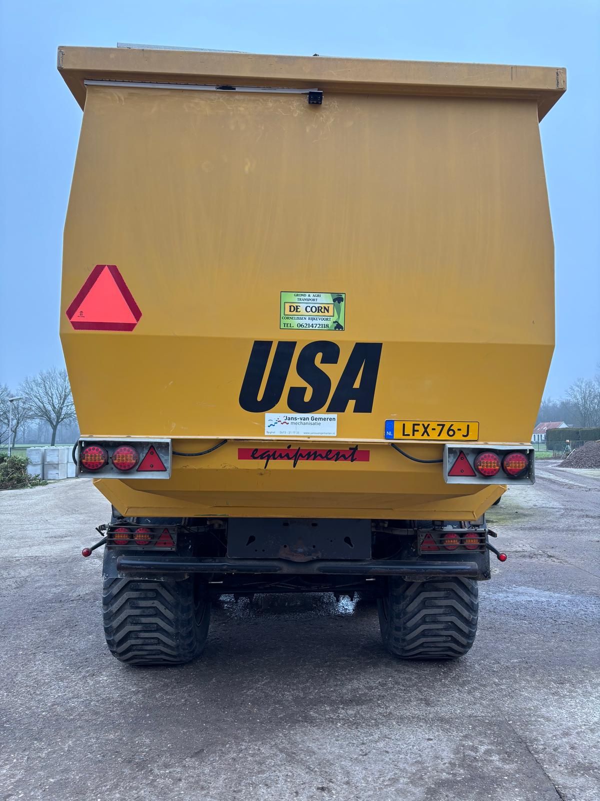 Schuifwagen/ silage wagen