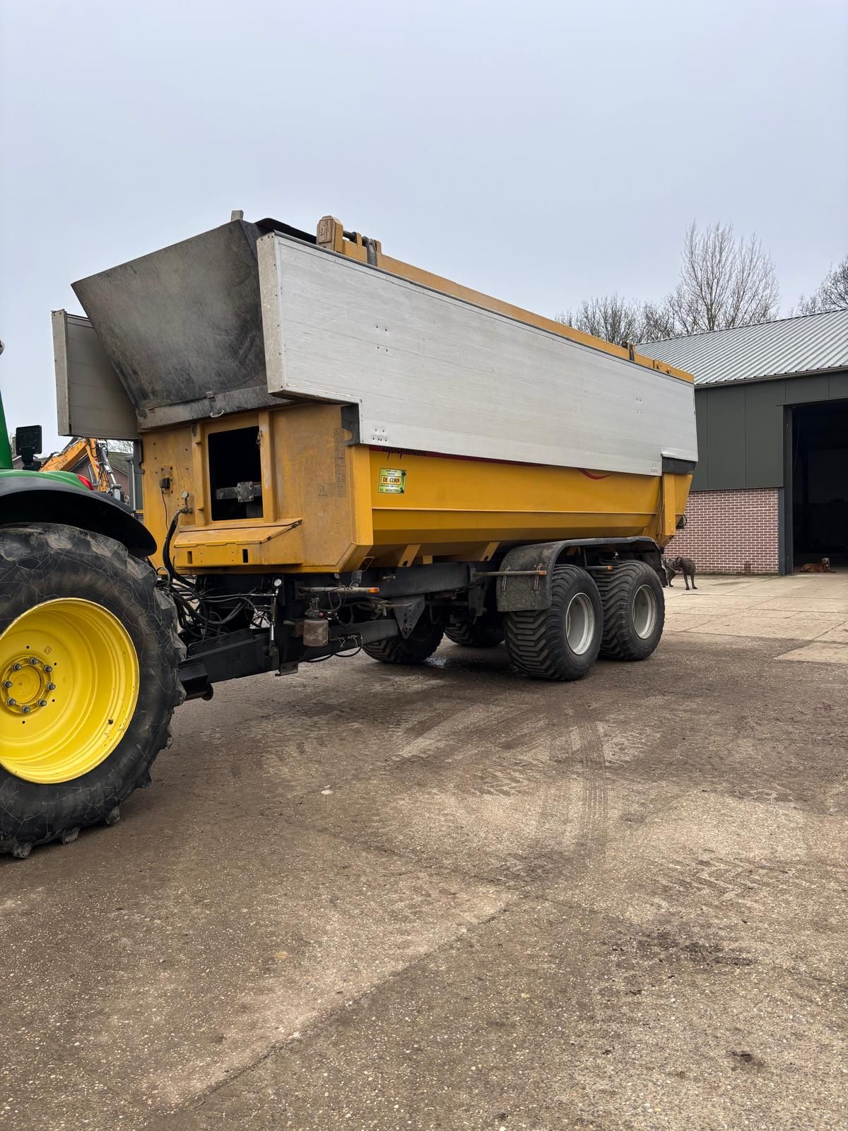 Schuifwagen/ silage wagen