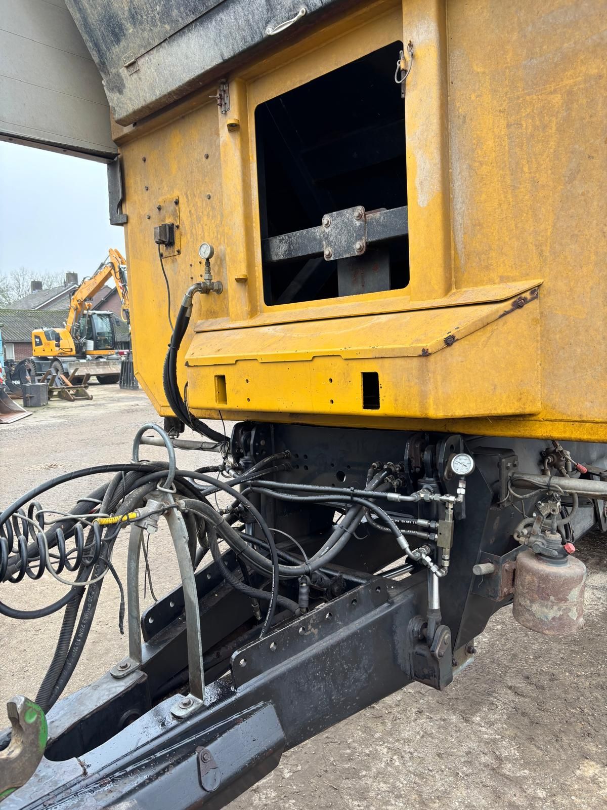 Schuifwagen/ silage wagen