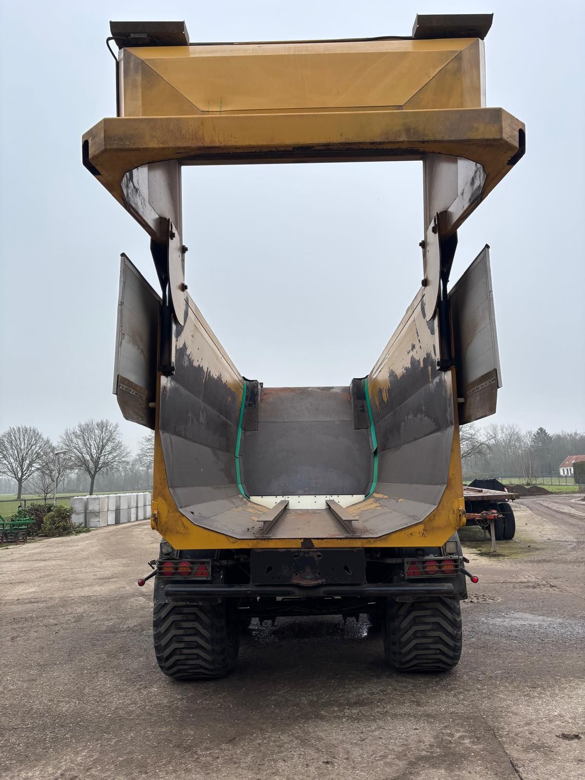 Schuifwagen/ silage wagen