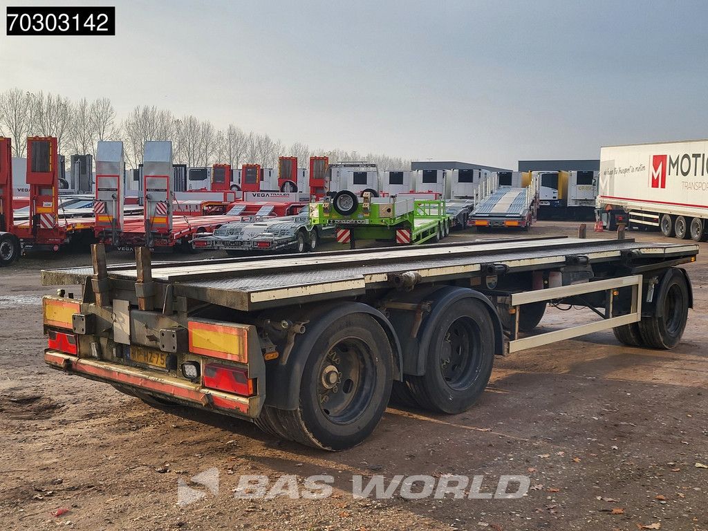 GS Meppel AC-2800 N 3 axles Lift + Steering Axle 20ft