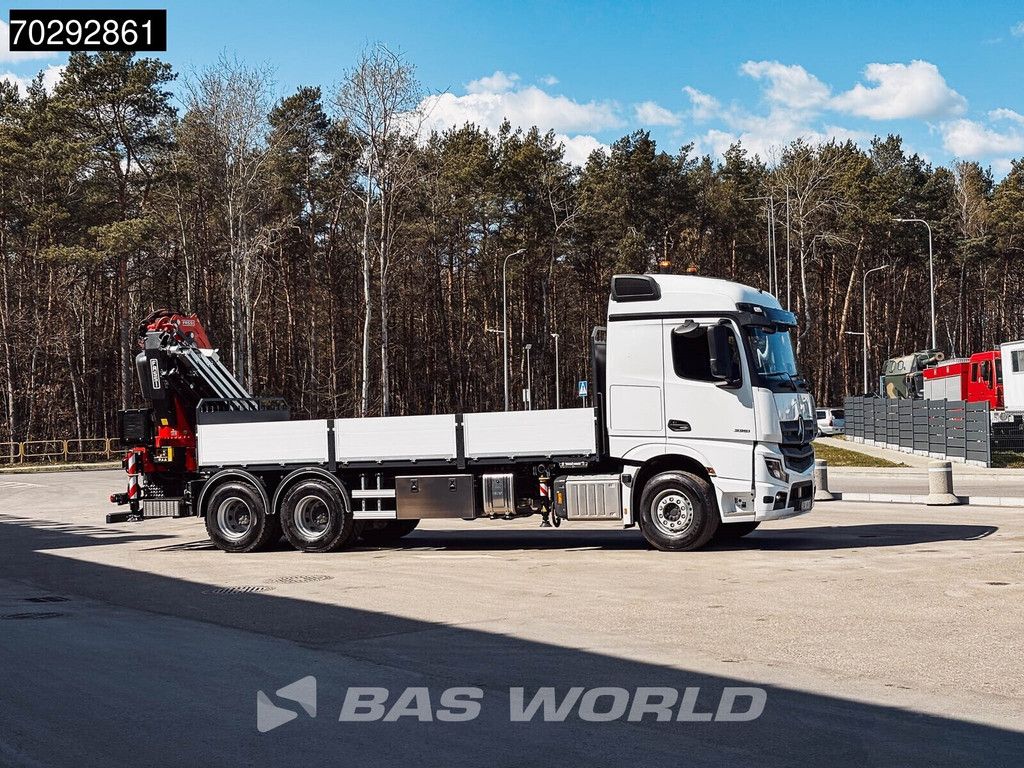 Mercedes Actros Actros 3351 6X4 NEW! Fassi F485 Kran Crane Led Navi Euro 6