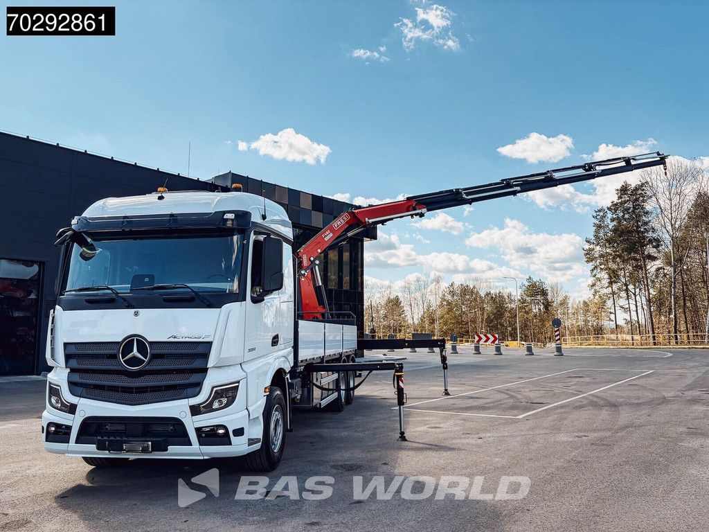 Mercedes Actros Actros 3351 6X4 NEW! Fassi F485 Kran Crane Led Navi Euro 6