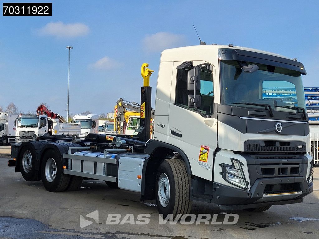 Volvo FMX 460 6X2 HYVA 20-57-S Hydraulic bumper Lift+steering Axle Automatic VEB+ Euro 6