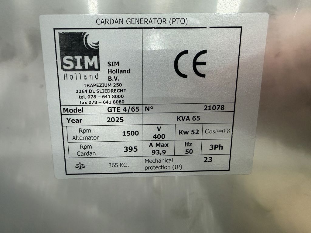 Linz electric Aftakgeb. 65KVA-230/400-50HZ
