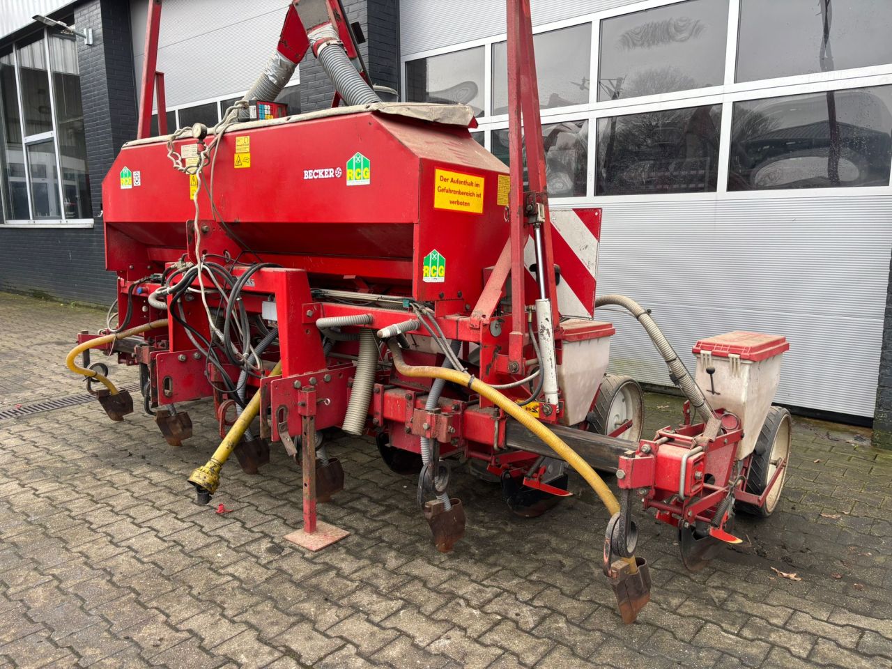 Becker Aeromat T6Z maiszaaier / maisleger