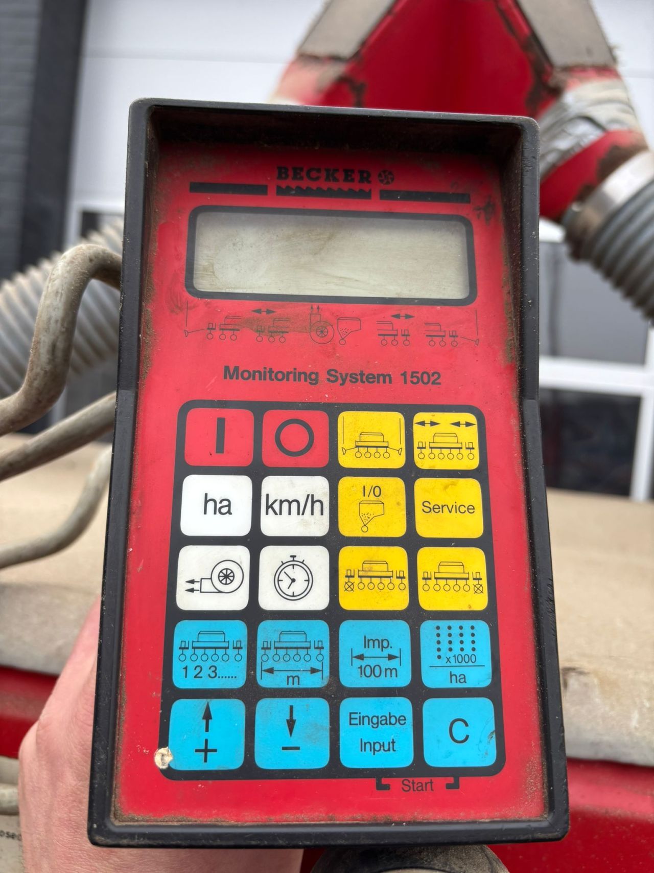 Becker Aeromat T6Z maiszaaier / maisleger