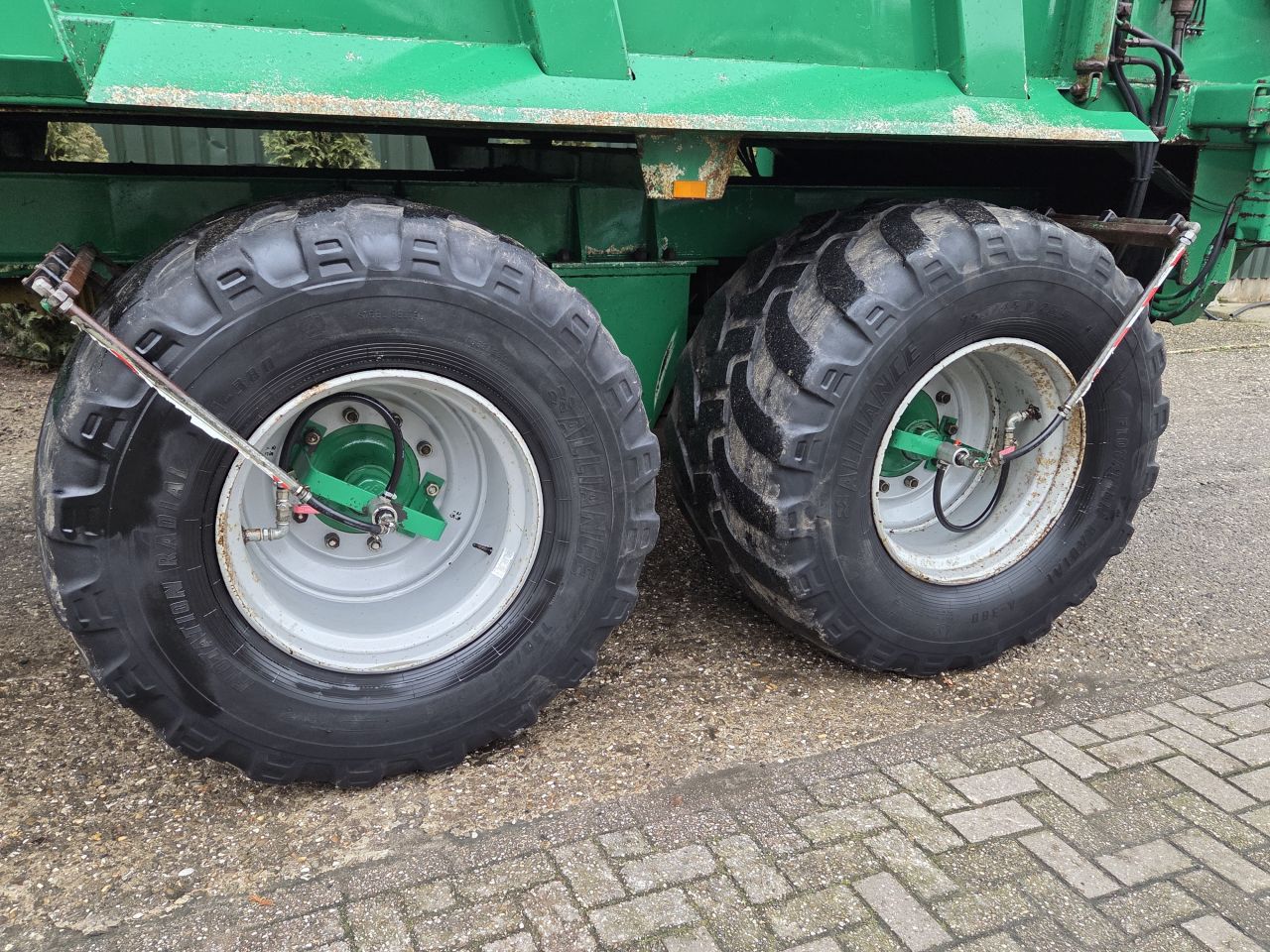 Tebbe HS 160 Breedstrooier stalmeststrooier strooier compoststro