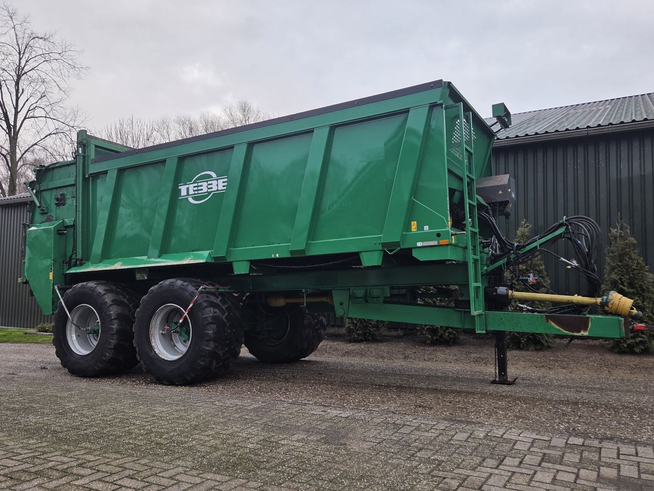 Tebbe HS 160 Breedstrooier stalmeststrooier strooier compoststro