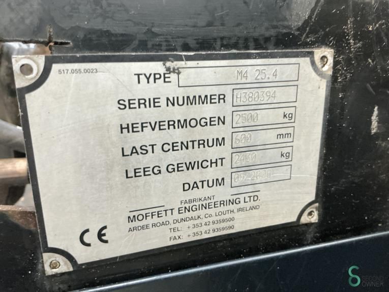 Gabelstapler Diesel Moffett M4 24.4 2008 4-Wege