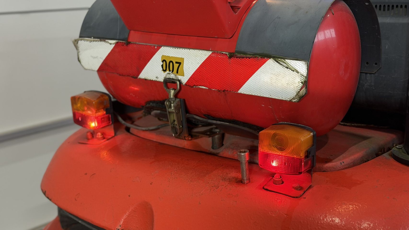 LPG heftruck Linde H30T-03, Triplex, Containerheftruck