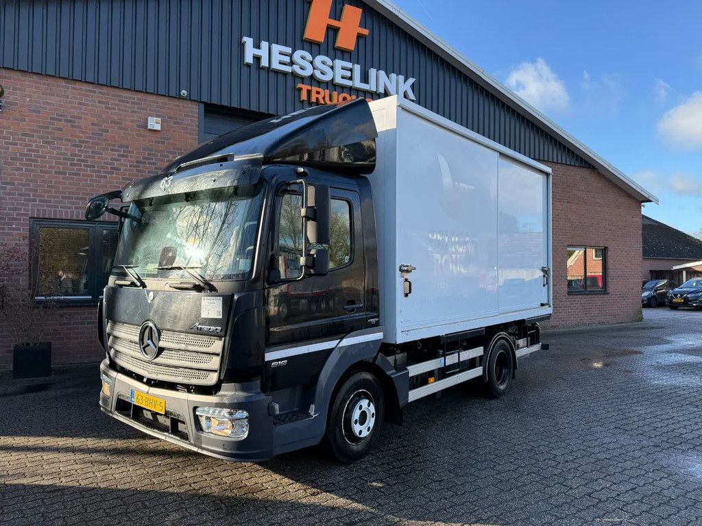 Mercedes-Benz Atego 816 BOX/BDF Hydraulic lifting system!