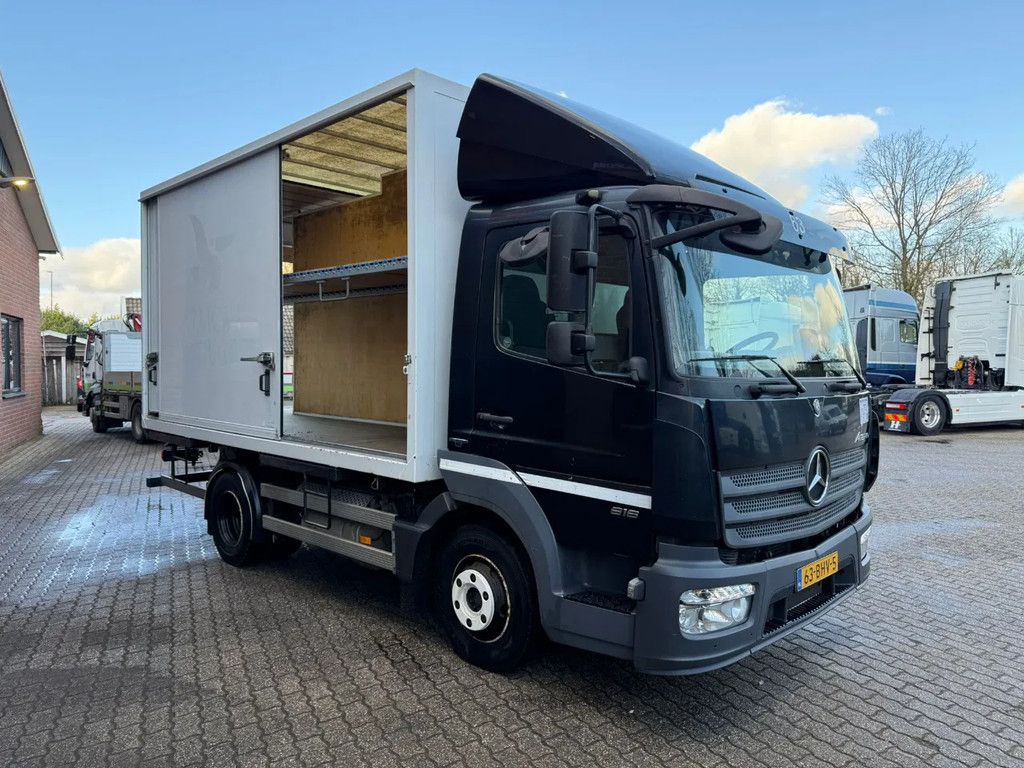 Mercedes-Benz Atego 816 BOX/BDF Hydraulic lifting system!