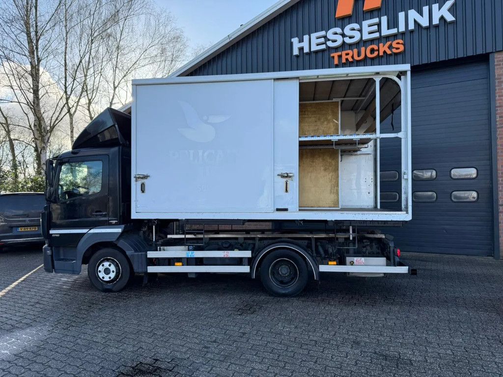 Mercedes-Benz Atego 816 BOX/BDF Hydraulic lifting system!