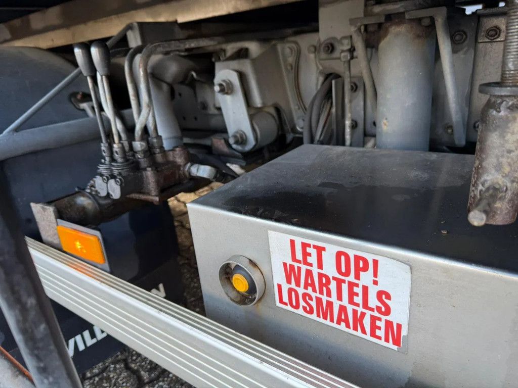 Mercedes-Benz Atego 816 BOX/BDF Hydraulic lifting system!