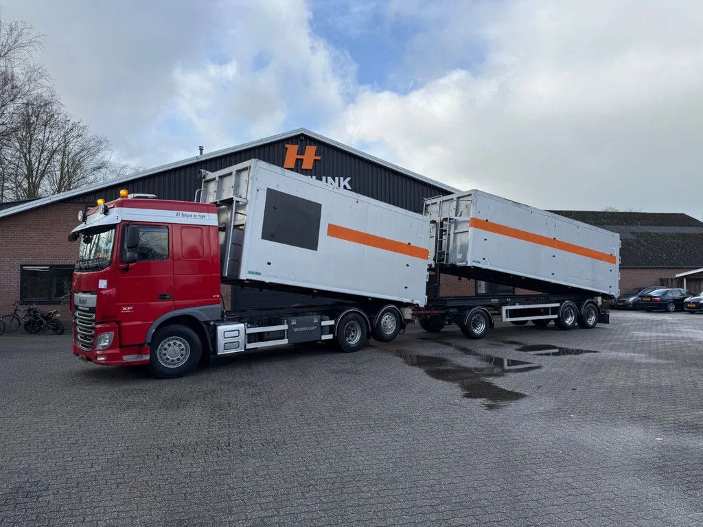 DAF XF 460 6X2 80M3 Kipper combi + BULTHUIS