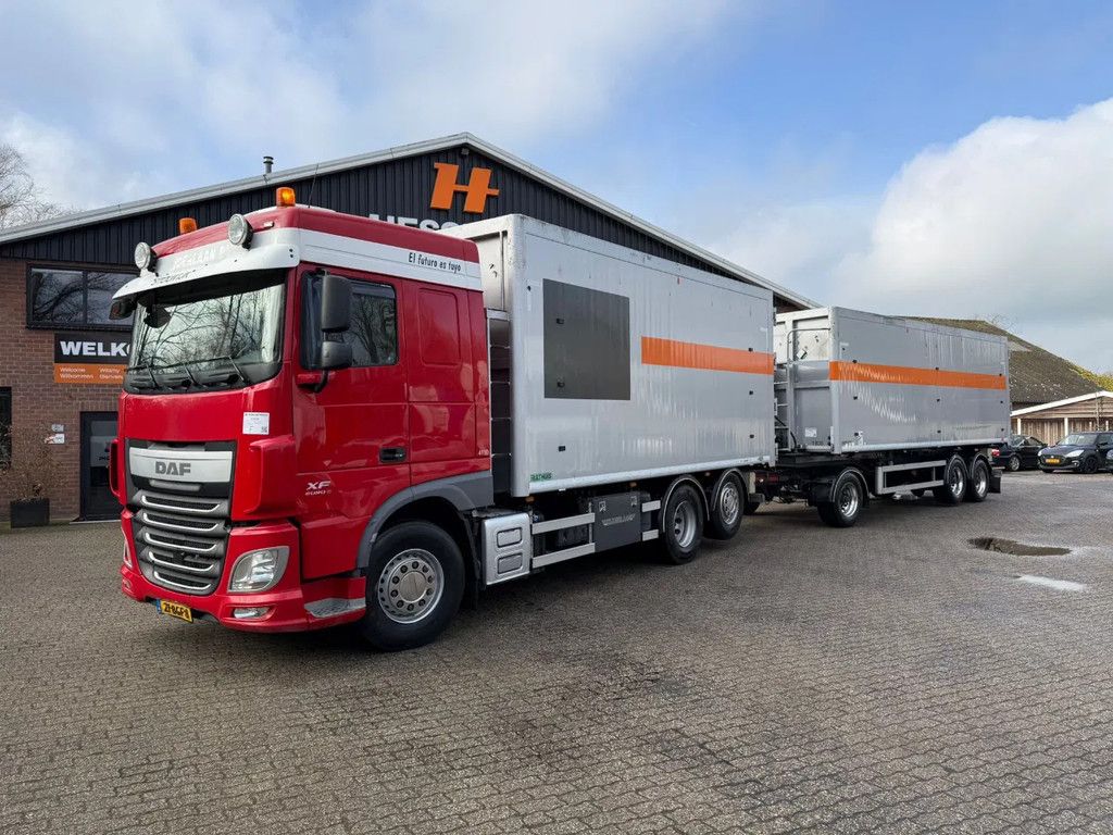 DAF XF 460 6X2 80M3 Kipper combi + BULTHUIS