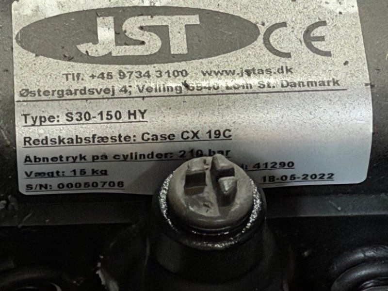 JST S30/150 hydraulisk skifte