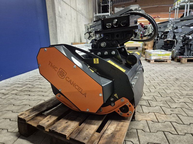 TMC Cancela THA-070 Hydraulischer  /Mulchkopf für Bagger-Vorführgerät