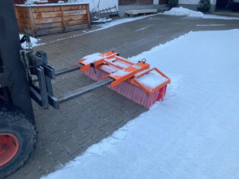 AROS Kehrbesen / Schneebesen SLB150cm f. Staplergabel-Aufnahme, ideal
