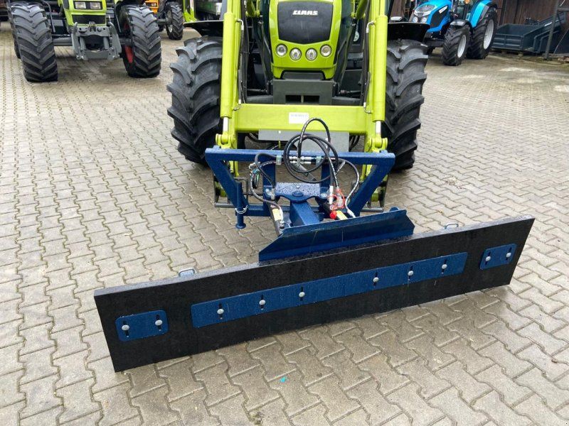 AROS Gummischiebeschild 2,20m hydr. Euroaufnahme Schneeschild, Futter