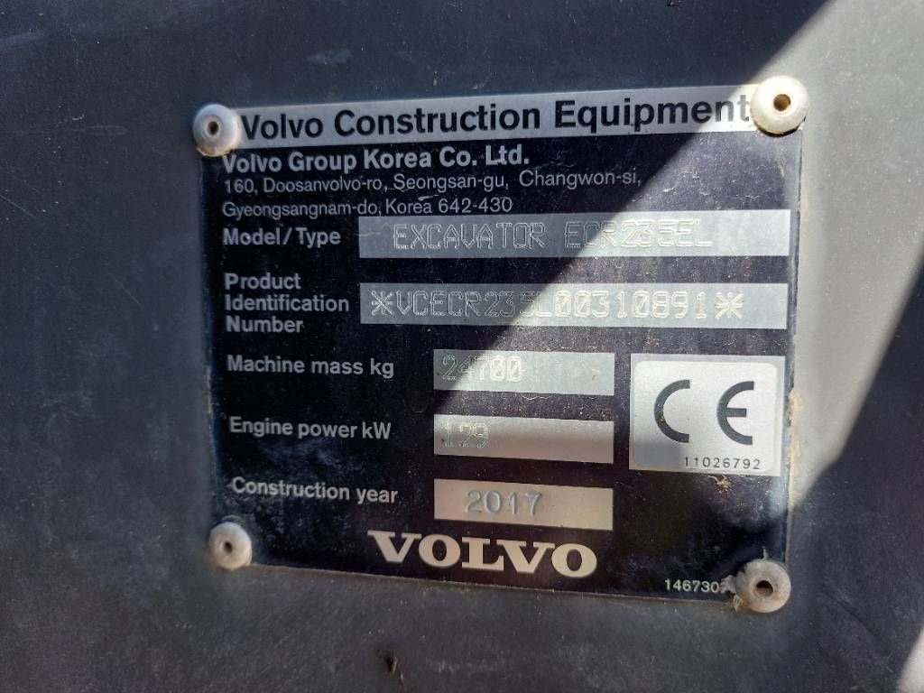 Volvo ECR 235 EL