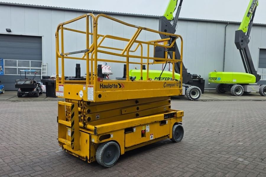 Haulotte Compact 10 Electric, 10m Working Height, 450kg Cap