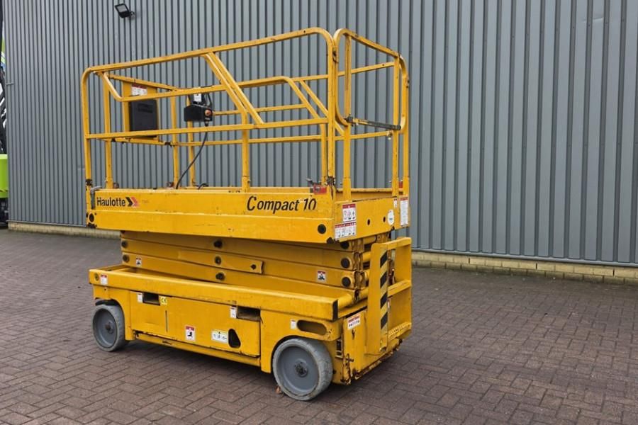 Haulotte Compact 10 Electric, 10m Working Height, 450kg Cap