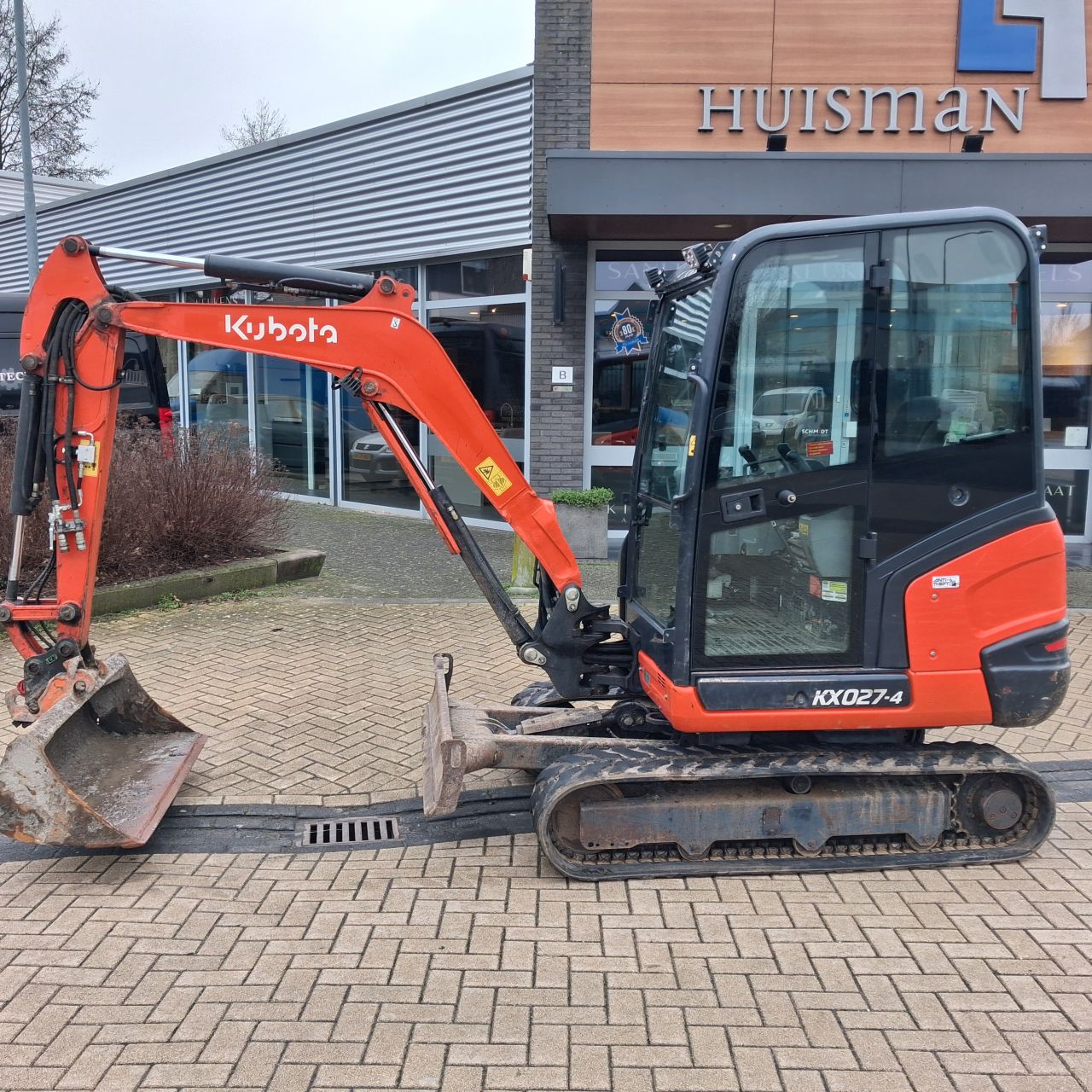 Kubota Kx027-4 Minigraver.