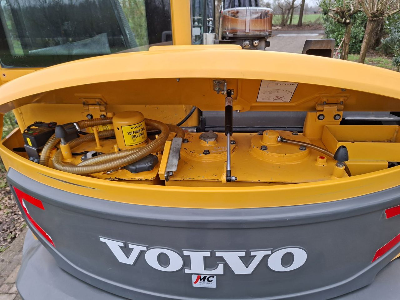 Volvo ECR88D | bj 2017 | 3907uur | Stelgiek Kantelstuk