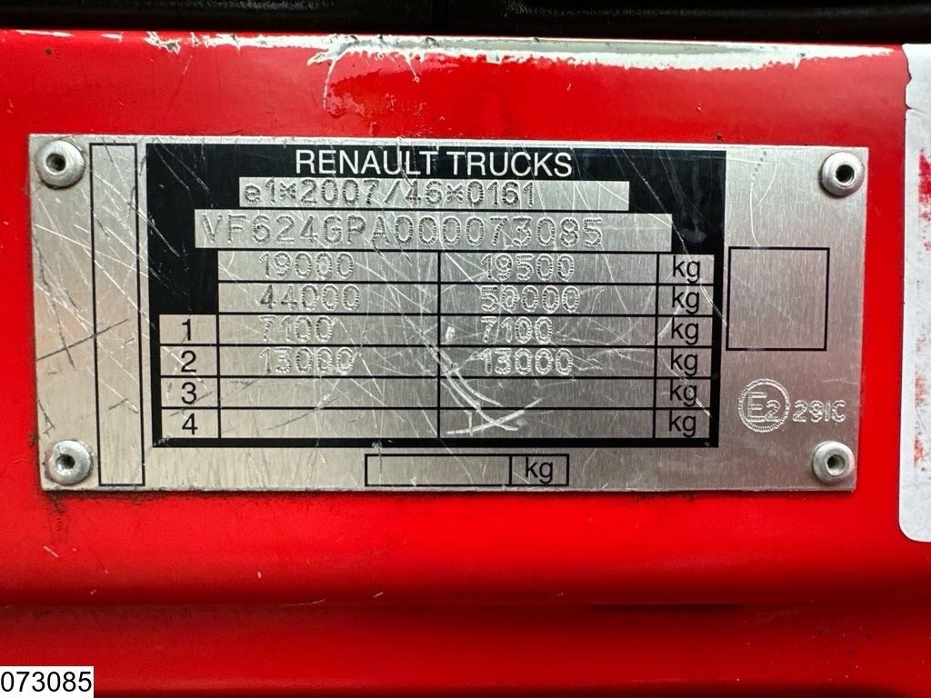 Renault Premium 460 Dxi EURO 5, Hydraulics, Retarder