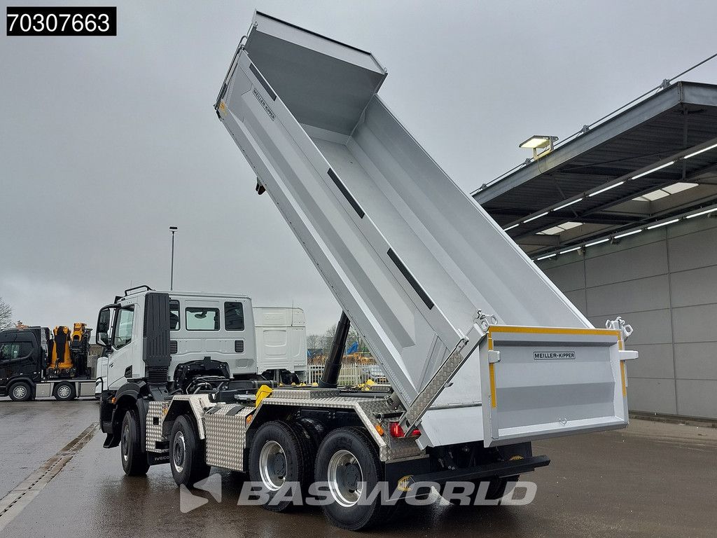 Iveco X-Way 500 8X4 NEW! 12m3 Meiller 2-side tipper Full Steel Big-Axle Retarder Automatic Euro 6