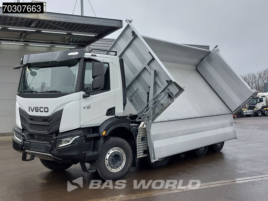 Iveco X-Way 500 8X4 NEW! 12m3 Meiller 2-side tipper Full Steel Big-Axle Retarder Automatic Euro 6