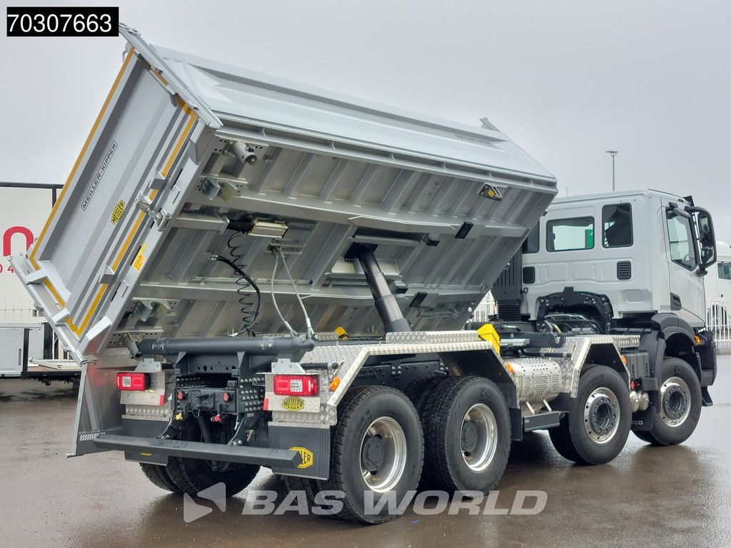 Iveco X-Way 500 8X4 NEW! 12m3 Meiller 2-side tipper Full Steel Big-Axle Retarder Automatic Euro 6