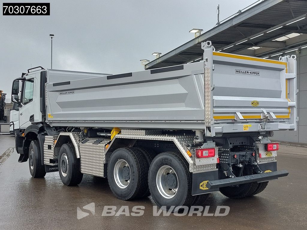 Iveco X-Way 500 8X4 NEW! 12m3 Meiller 2-side tipper Full Steel Big-Axle Retarder Automatic Euro 6