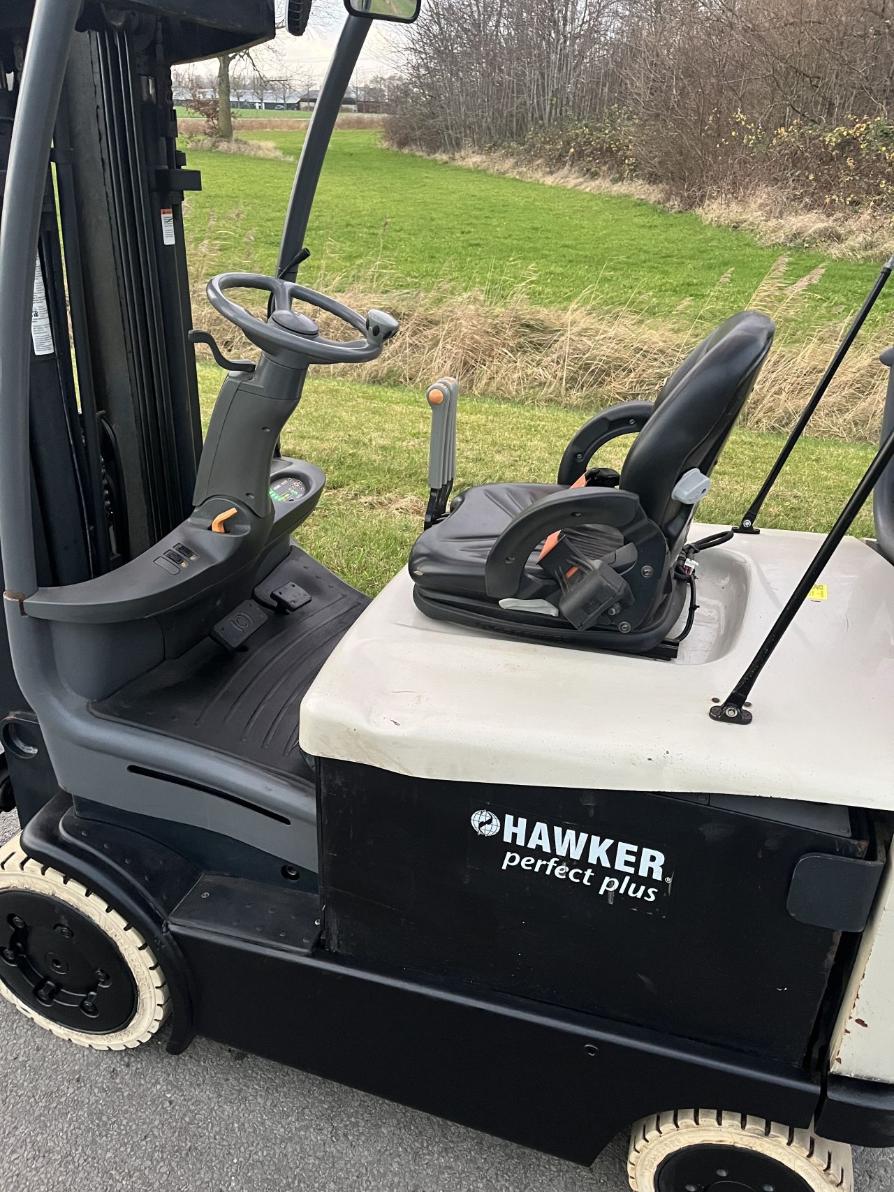 Crown FC5225 elektrische heftruck triplo sideshift