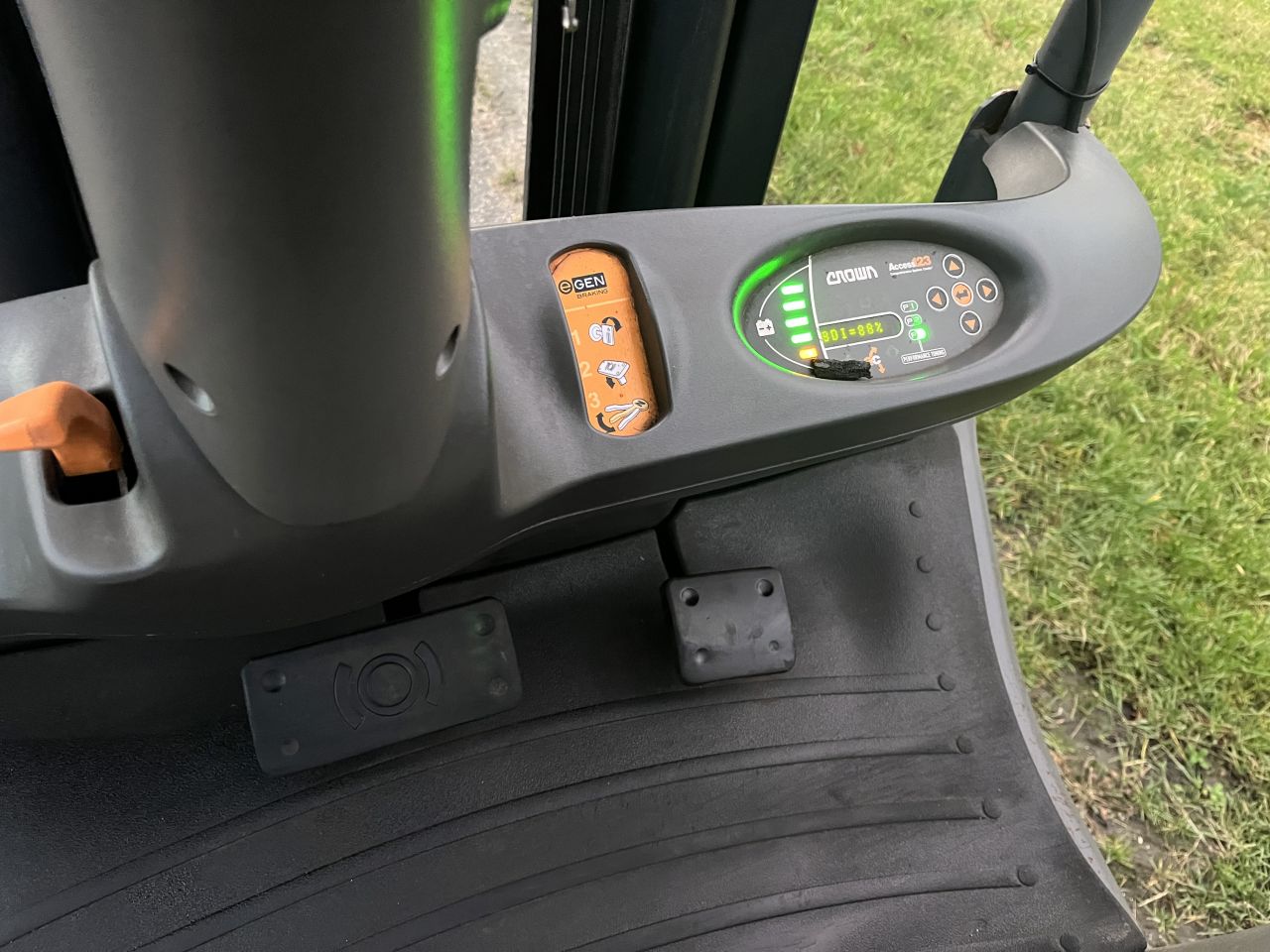 Crown FC5225 elektrische heftruck triplo sideshift