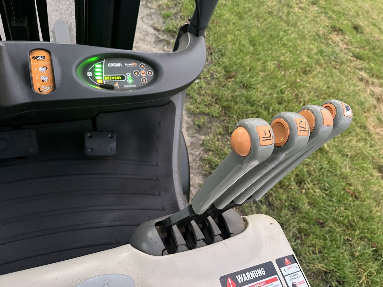 Crown FC5225 elektrische heftruck triplo sideshift