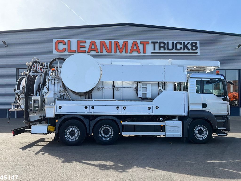 MAN TGS 26.440 Euro 6 Kroll 11m³ Riool Combi
