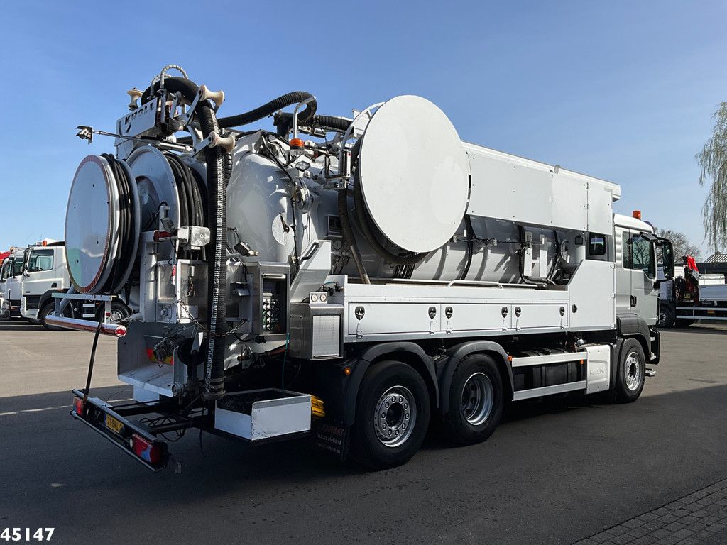 MAN TGS 26.440 Euro 6 Kroll 11m³ Riool Combi