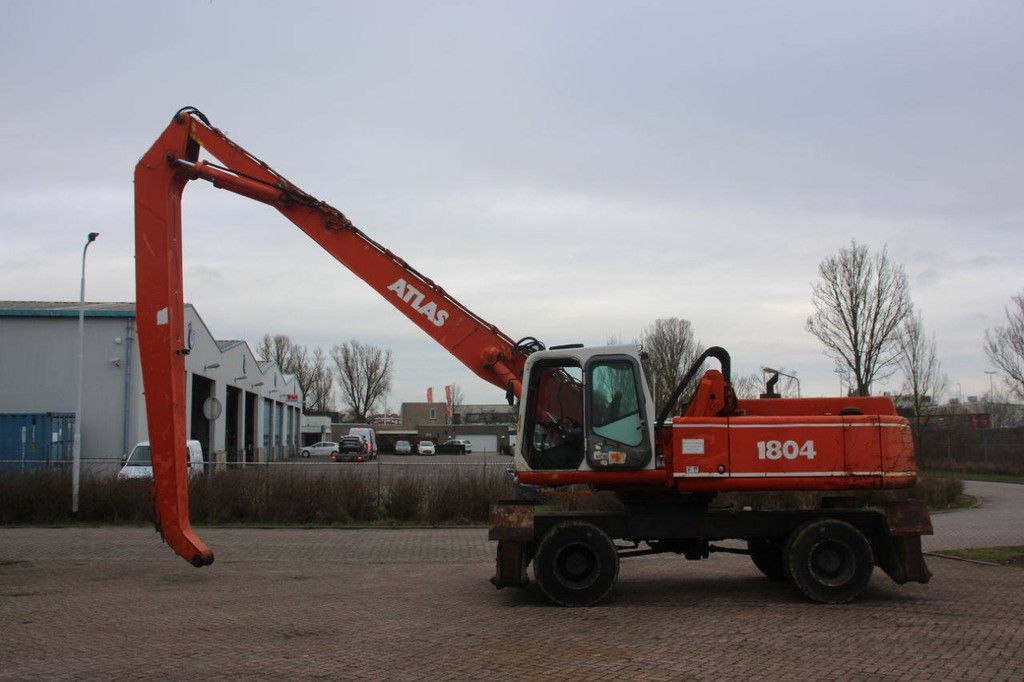 Atlas 1804 Diesel Wheel Excavator 1998