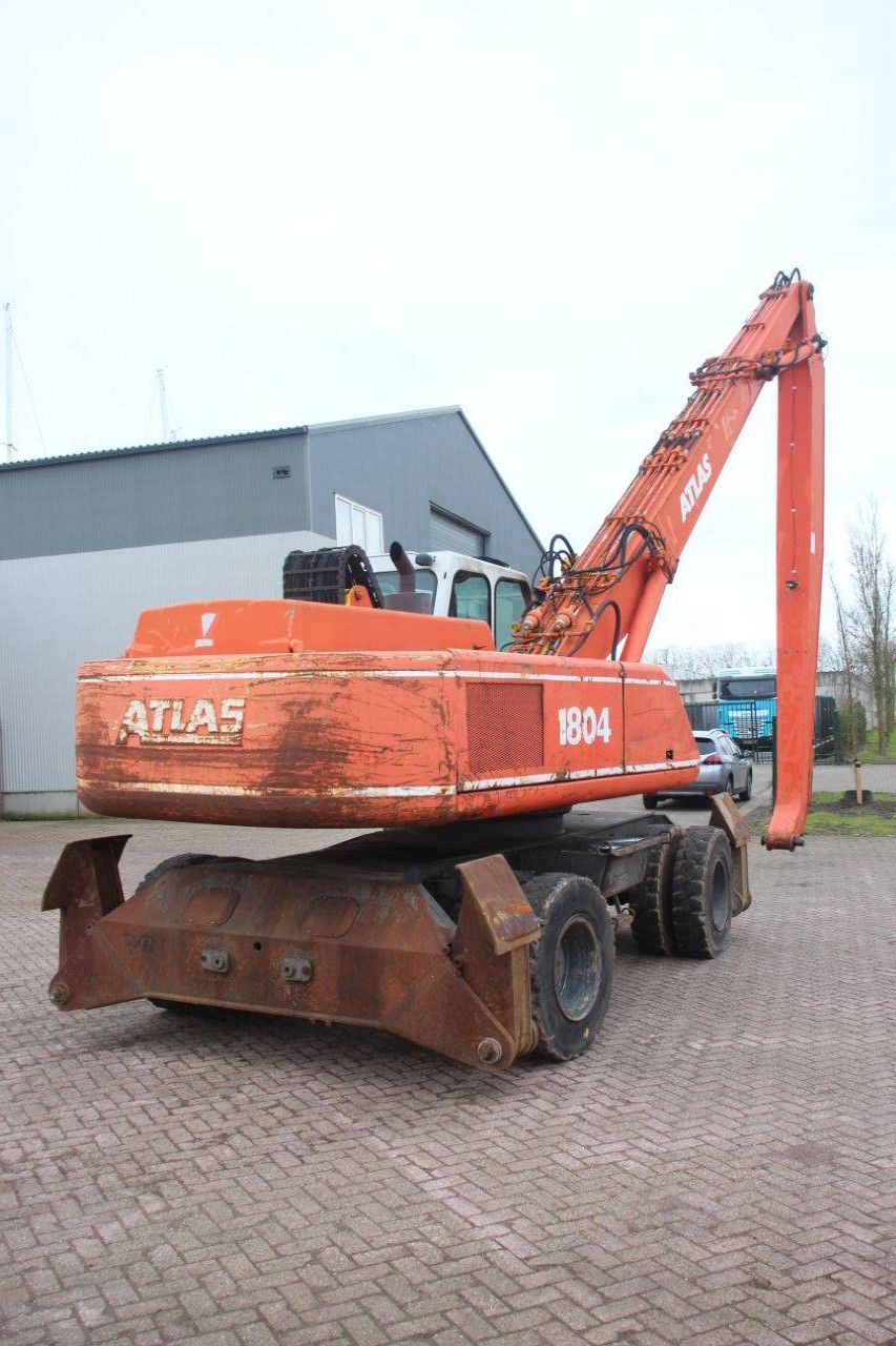 Atlas 1804 Diesel Wheel Excavator 1998