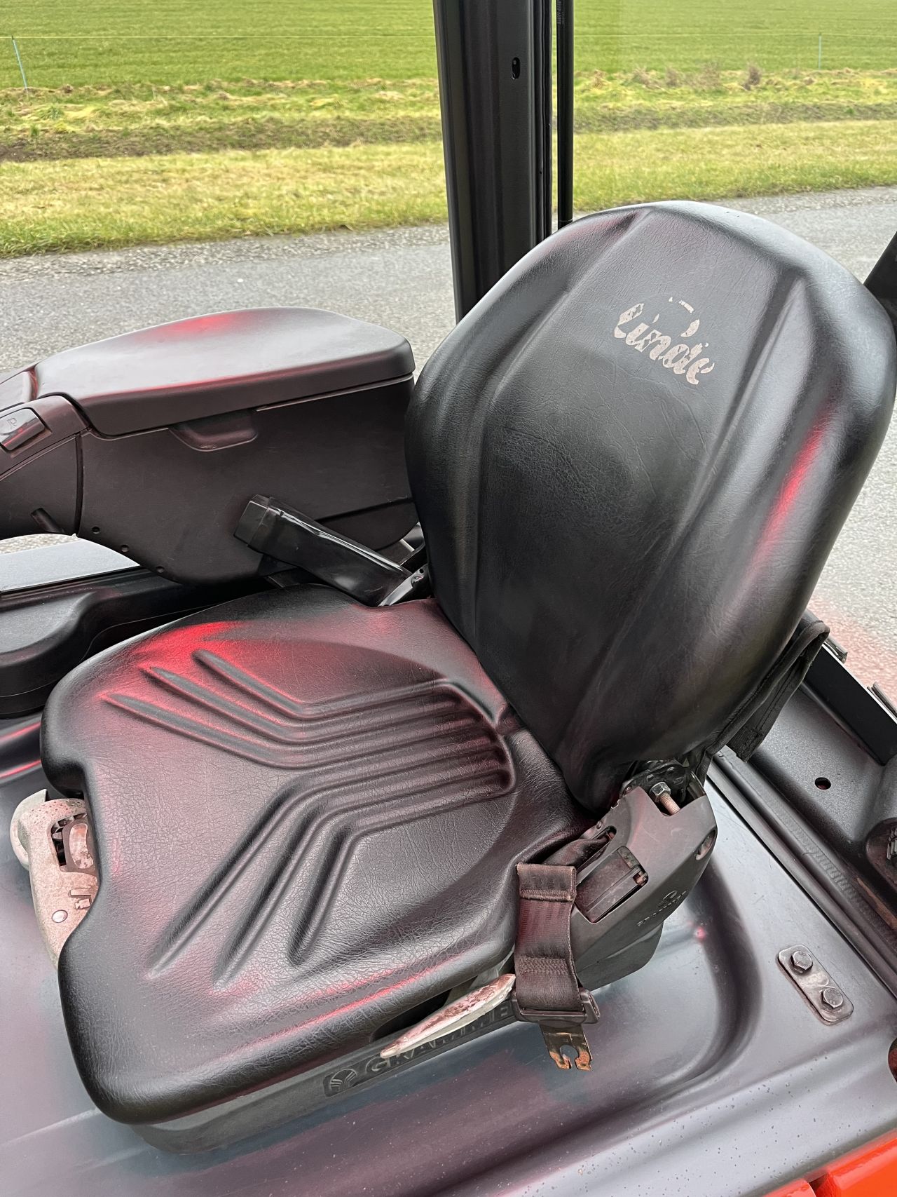 Linde E16C-02 elektrische heftruck triplo sideshift