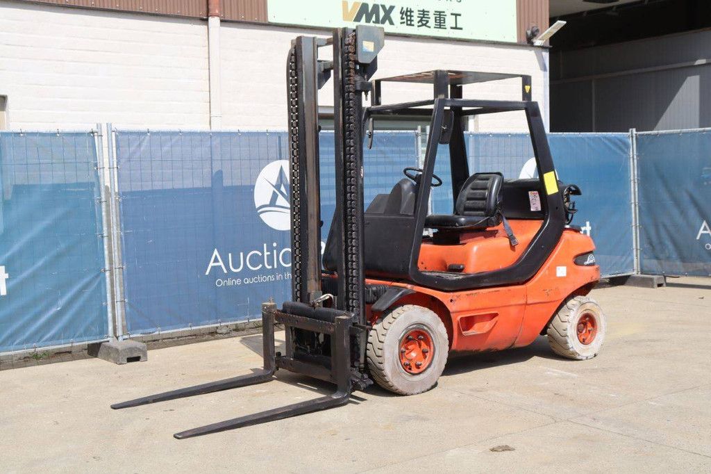 Forklift Linde H25D LPG 2500kg 3.98m